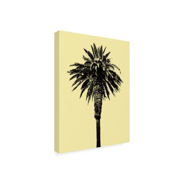 Erik Asla 'Palm Tree 1996 (Yellow)' Canvas Art,14x19